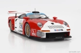 Werk83 Porsche 911 Gt1 3.2l Turbo Team Societe Jb N 29 24h Le Mans 1997 A.ferte - J.von Gartzen - O.thevenin 1:18 červená biela