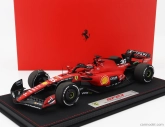 Bbr-models Ferrari F1  Sf-23 Team Scuderia Ferrari N 16 4th Singapore Gp 2023 Charles Leclerc - Con Vetrina - With Showcase 1:18 Červená Černá