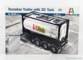 Italeri Accessories Rimorchio Cisterna 3-assi - Tanker Trailer 1:24 /