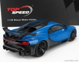 Truescale Bugatti Chiron N 16 Pur Sport 2018 1:18 Agile Blue Black