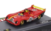Edicola Ferrari 312p Spider N 85 Víťaz 6h Watkins Glen 1972 Jacky Ickx - Mario Andretti 1:43 Červeno-žltá