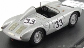 Veselý model Porsche 550rs Spider N 33 24h Le Mans 1957 Herrmann - Frankenberg 1:43 Silver