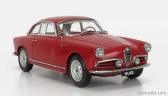 Kyosho Alfa romeo Giulietta Sprint - Veloce - 1956 - Cerchi In Lega E Finestrini Plexi okná 1:18 Alfa Red