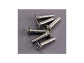 Traxxas skrutka krížová M3x12mm zápustná hlava zink. (6)
