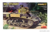 Miniart Tank M3 Stuart - Military - Wwii 1945 1:35 /