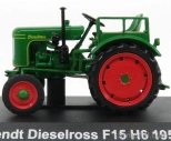 Edicola Fendt Dieselross F15 H6 Tractor 1956 - Con Vetrina - S vitrínou 1:43 Zeleno-červená