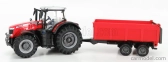 Bburago Massey Ferguson 8740S s vlečkou
