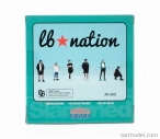 American diorama Figures Set 6x Lb Nation Lbwk 1:64 Různé