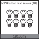 M3*6 button head screws (10)