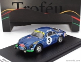 Trofeu Renault Alpine A110 N 3 Rally Montecarlo 1970 Jean Vinatier - Jean Francois Jacob 1:43 Blue
