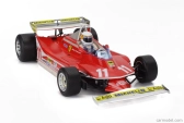 Bburago Ferrari F1  312t4 Short Tail N 11 Winner Monaco Gp Jody Scheckter (with Pilot) 1979 World Champion 1:18 Red