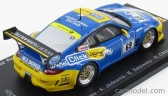 Spark-model Porsche 911 997-2 Gt3 Cup Team Click Vers.de N 69 24h Nurburgring 2015 W.destree - K.jodexnis - E.salewsky - R.chrzanowski 1:43 Bluette Yellow