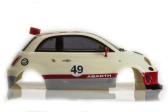 Karoséria lakovaná, Fiat 500 Abarth, nálepky, príslušenstvo (200mm)