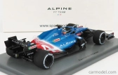 Spark-model Renault F1  A521 Renault E-tech 20b Team Alpine N 14 3rd Qatar Gp With Pit Board 2021 Fernando Alonso 1:43 Modrá Met Červená Bílá