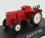 Edicola Fahr D177 Tractor 1958 - Con Vetrina - S vitrínou 1:43 Orange