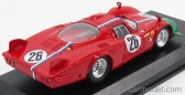 Najlepší model Alfa romeo 33.2 Lm N 26 1000km Monza 1968 Trosch - Gosselin 1:43 Red