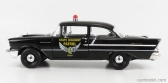 Highway61 Chevrolet 150 Sedan Ohio State Patrol Police 1957 1:18 Black