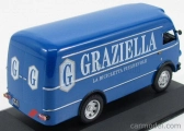 Edicola Om Fiat Leoncino Truck Furgone Van 1964 - Graziella La Bicicletta Pieghevole 1:43 Modrá