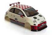 Karoséria lakovaná, Fiat 500 Abarth, nálepky, príslušenstvo (200mm)