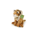 Rappa Plyšový tiger sediaci 15 cm ECO-FRIENDLY