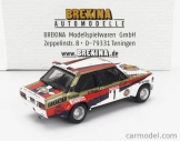 Brekina plast Fiat 131 Abarth N 1 1:87, bílá
