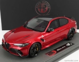 Bbr-models Alfa romeo Giulia Gta 2020 - Con Vetrina - S vitrínou 1:18 Rosso Gta - Red Met