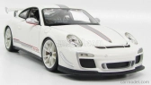 Bburago Porsche 911 997-2 Gt3 Rs 4.0 Coupe 2012 1:18 bielo-strieborná