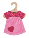 Bigjigs Toys Růžové tričko se srdíčkem pro panenku 34 cm