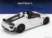 Autoart Porsche 918 Spyder Weissach Package 2013 1:18 Biela
