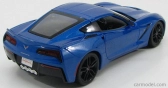 Maisto Chevrolet Corvette Z51 Coupe Stingray 2014 1:18 Blue Met