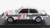 Spark-model BMW radu 3 323i Martini N 17 24h Rally Ypres 1980 H.delbar - W.lux 1:43 Biela červená modrá