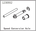 Speed Conversional Axle