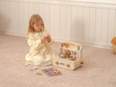 2Kids Toys Dřevěný gril s příslušenstvím