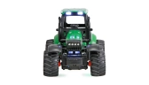 Kovový RC traktor s cisternou 1:64 RTR zelený, 3 rýchlostné stupne, LED svetlá