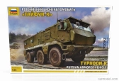 Zvezda Kamaz Typhoon K Vojenský nákladný tank 2014 1:72 /