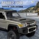 RC auto Land Cruiser Toyota PRO, stříbrná + náhradní baterie