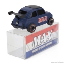 Brumm Fiat 500 Brums Livery Max N 1 World Champion 2024 - F1 Wheels 1:43 Matt Blue