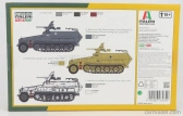 Talianeri Tank Sd. Kfz. 251/10 Cingolato Truck Military 1942 1:72 /
