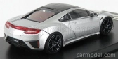LCD model Honda Nsx 2017 1:64 strieborná