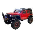 RC auto DF-4S PRO Crawler 313 mm 1:10, červená