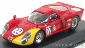 Najlepší model Alfa romeo 33.2 N 22 Daytona 1968 Casoni - Biscardi 1:43 Červeno-žltá