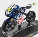 Edicola Yamaha Yzr M1 N 46 Motogp Season 2007 Valentino Rossi 1:18 Bílá Modrá