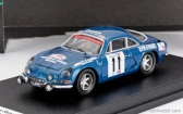 Trofeu Renault Alpine A110 (night Version)  N 11 Rally Tap 1972 Peter Smith - Paul Russell 1:43 Blue
