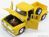 Motor-max Ford usa F-100 Pick-up 1955 1:24 Žlutá