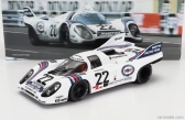 Werk83 Porsche 917k 4.9l Team Martini Racing N 22 Winner 24h Le Mans 1971 Helmut Marko - Gijs Van Lennep 1:18 Bílá Modrá