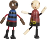 small foot Ohebné panenky pirátské figurky - poškozený obal