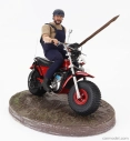 Clc-models Motozodiaco Tuareg 1972 With Bud Spencer Action Figure - From Movie - Altrimenti Ci Arrabbiamo - Tv Series - - Motorcycle 1:12 Red