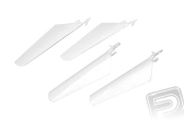 Listy rotora, súprava (biela) - V4 COLIBRI, Solo V1