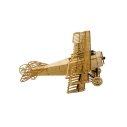 3D puzzle Fokker DR1 1:18 laser cut stavebnica 400 mm