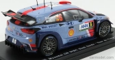 Edicola Hyundai I20 Wrc N 6 Rally Tour De Corse 2017 Dani Sordo - Carlos Del Bario 1:24 2 Tones Blue Red